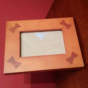 Wood Frame with Inlay Design